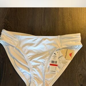 Tommy Bahama White Bikini Bottom NWT